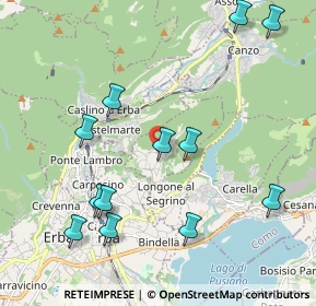 Mappa Via IV Novembre, 22030 Eupilio CO, Italia (2.27333)