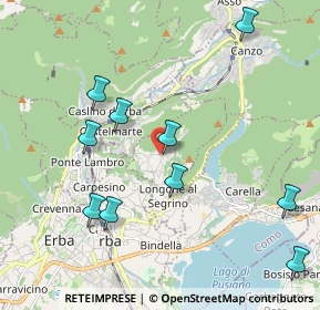 Mappa Via IV Novembre, 22030 Eupilio CO, Italia (2.37)