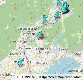 Mappa Via IV Novembre, 22030 Eupilio CO, Italia (2.84786)