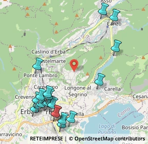 Mappa Via IV Novembre, 22030 Eupilio CO, Italia (2.6275)