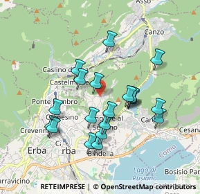 Mappa Via IV Novembre, 22030 Eupilio CO, Italia (1.649)