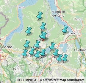 Mappa Via IV Novembre, 22030 Eupilio CO, Italia (6.16294)