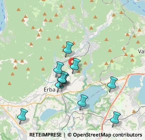 Mappa Via IV Novembre, 22030 Eupilio CO, Italia (3.47909)