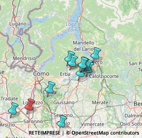 Mappa Via IV Novembre, 22030 Eupilio CO, Italia (12.18)