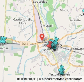 Mappa SS 14, 33052 Cervignano del Friuli UD (2.46154)
