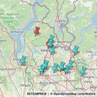 Mappa Via Passiria, 21100 Varese VA, Italia (16.056)