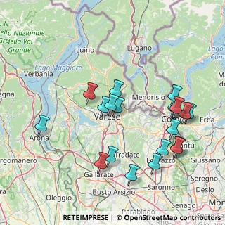Mappa Via Passiria, 21100 Varese VA, Italia (16.369)