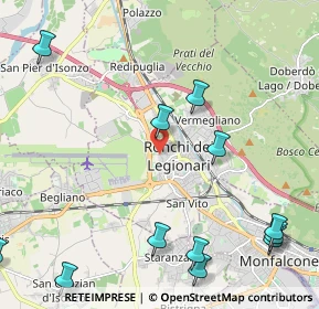 Mappa Via Filippo Turati, 34077 Ronchi dei Legionari GO, Italia (2.93)