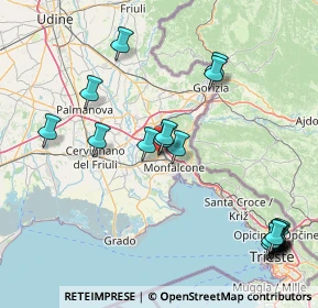 Mappa Via Filippo Turati, 34077 Ronchi dei Legionari GO, Italia (20.2215)