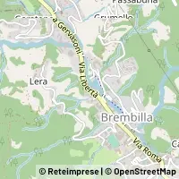 Mapa Val Brembilla