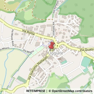 Mappa Piazza Vittorio Emanuele II n.21, 22029 Uggiate-trevano CO, Italia, 22029 Uggiate-Trevano, Como (Lombardia)