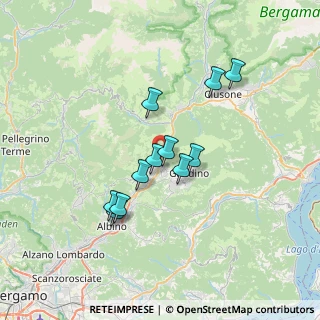 Mappa Via Serio, 24020 Casnigo BG, Italia (5.72636)