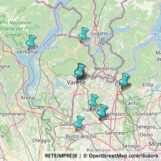 Mappa Via Colombeè, 21100 Varese VA, Italia (13.0025)