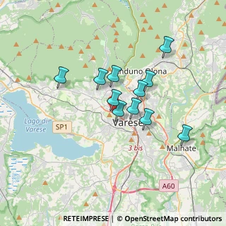 Mappa Via Silvestro Sanvito, 21100 Varese VA, Italia (2.69)