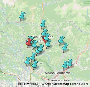 Mappa San Pellegrino - ruspino piazzale, 24016 San Pellegrino Terme BG, Italia (6.41944)
