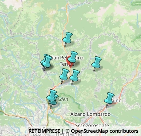 Mappa San Pellegrino - ruspino piazzale, 24016 San Pellegrino Terme BG, Italia (6.04818)