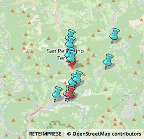 Mappa San Pellegrino - ruspino piazzale, 24016 San Pellegrino Terme BG, Italia (2.74583)