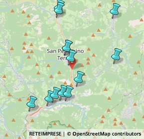 Mappa San Pellegrino - ruspino piazzale, 24016 San Pellegrino Terme BG, Italia (3.95846)