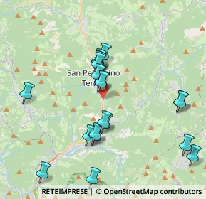 Mappa San Pellegrino - ruspino piazzale, 24016 San Pellegrino Terme BG, Italia (3.842)