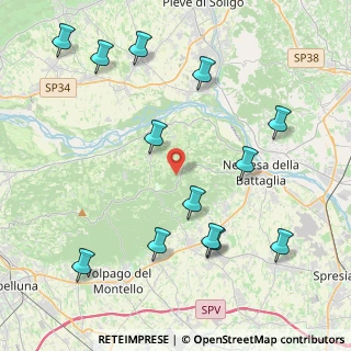 Mappa Via Luigi Cadorna, 31040 Nervesa della Battaglia TV, Italia (4.83769)