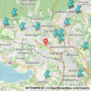 Mappa Posteggio Privato, 21100 Varese VA, Italia (3.02357)