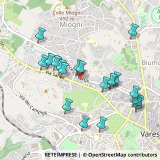 Mappa Posteggio Privato, 21100 Varese VA, Italia (0.523)