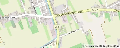 Mappa Crocetta del Montello