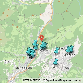 Mappa Via Bracchio, 24020 Casnigo BG, Italia (1.954)