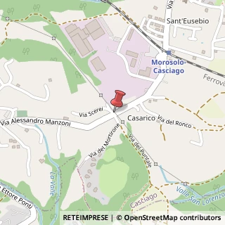 Mappa Via Scerei, 6, 21020 Casciago, Varese (Lombardia)