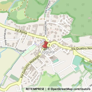 Mappa Piazza Vittorio Emanuele, 2, 22029 Uggiate-Trevano, Como (Lombardia)