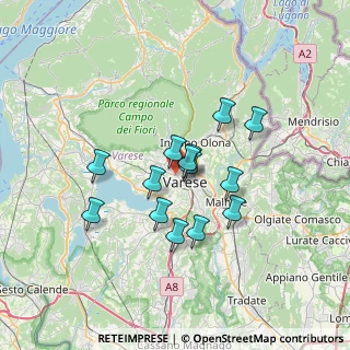 Mappa SS394, 21100 Varese VA, Italia (5.27429)