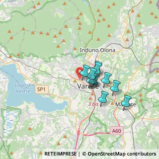 Mappa Via Giovanni Nicotera, 21100 Varese VA, Italia (2.30545)