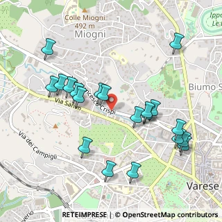 Mappa SS394, 21100 Varese VA, Italia (0.5205)