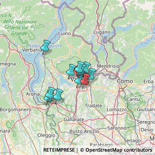 Mappa Via Giovanni Nicotera, 21100 Varese VA, Italia (8.43182)