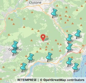 Mappa Unnamed Road, 24024 Gandino BG, Italia (5.51091)