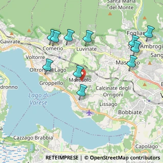 Mappa Via Giuseppe Verdi, 21020 Casciago VA, Italia (2.23)
