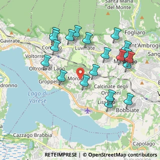 Mappa Via Giuseppe Verdi, 21020 Casciago VA, Italia (2.03)