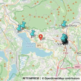 Mappa Via Giuseppe Verdi, 21020 Casciago VA, Italia (4.62938)