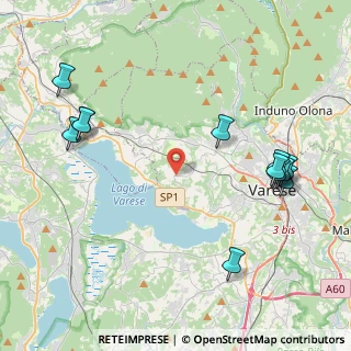 Mappa Via Giuseppe Verdi, 21020 Casciago VA, Italia (4.99333)