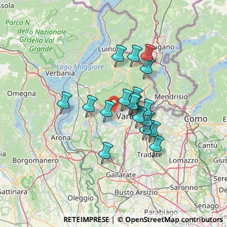 Mappa Via Giuseppe Verdi, 21020 Casciago VA, Italia (10.40421)