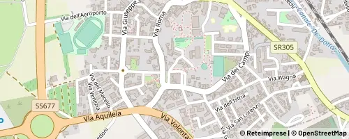 Mappa Ronchi dei Legionari