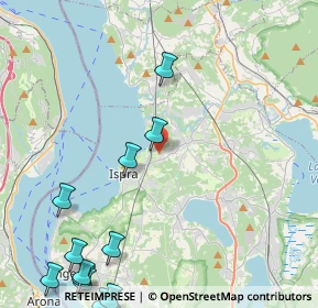 Mappa Via Cascine, 21027 Ispra VA, Italia (6.43769)