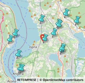 Mappa Via Cascine, 21027 Ispra VA, Italia (4.565)