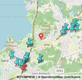 Mappa Via Cascine, 21027 Ispra VA, Italia (1.3475)