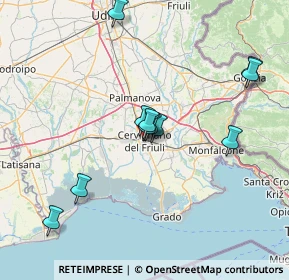 Mappa 33052 Cervignano del Friuli UD, Italia (13.17)