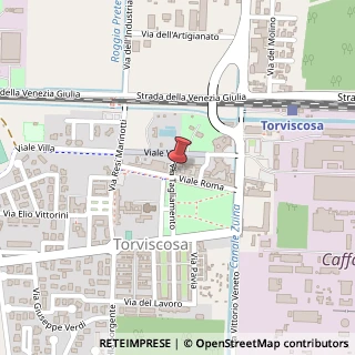 Mappa Via Roma, 5F, 33050 Torviscosa, Udine (Friuli-Venezia Giulia)