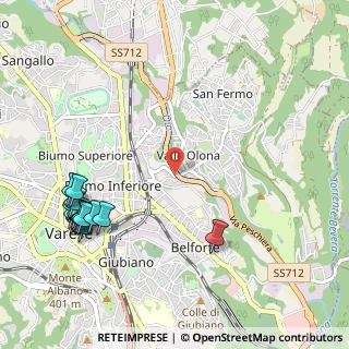 Mappa Via Dalmazia, 21100 Varese VA, Italia (1.366)
