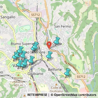 Mappa Via Dalmazia, 21100 Varese VA, Italia (1.16)