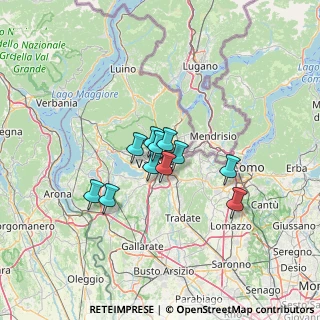 Mappa Via Dalmazia, 21100 Varese VA, Italia (8.67909)