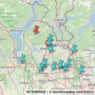 Mappa Via Mori, 21100 Varese VA, Italia (15.80267)